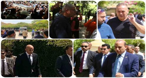  جنازة مهيبة لإيهاب جلال (صور)